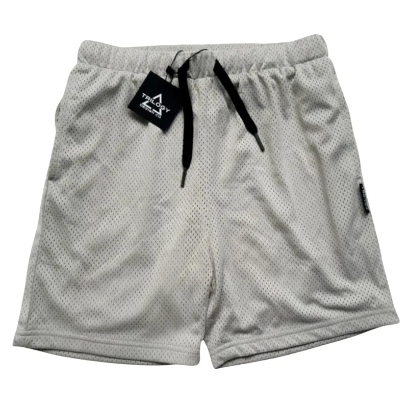 Trilogy Design Co - Gym Shorts in Light Gray (2T, 3T)