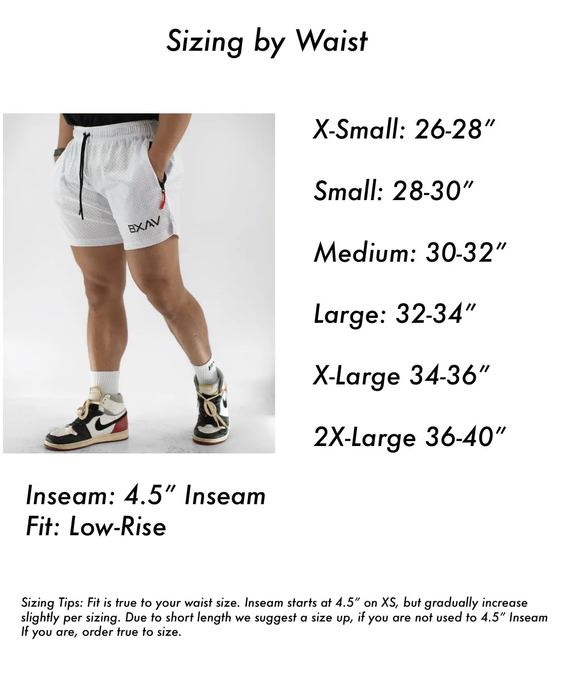 Unit 002 Mesh Shorts 4.5" Inseam (White)