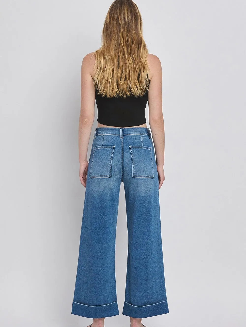 Vervet : Super Soft Baggy Wide Leg Jean