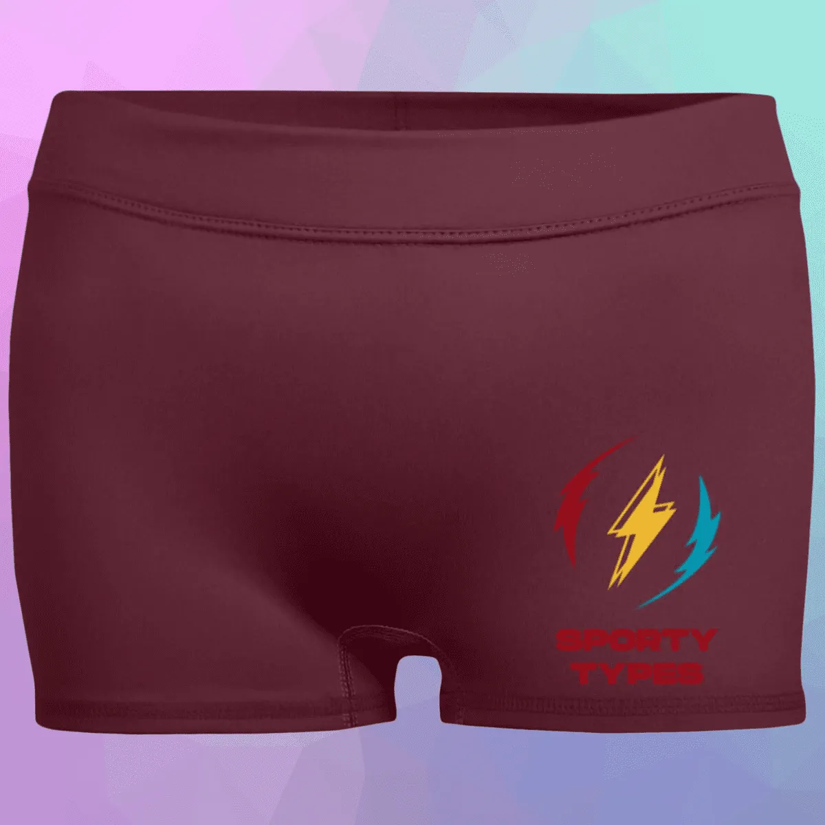 Women's Sporty Types Fitted Moisture-Wicking Shorts