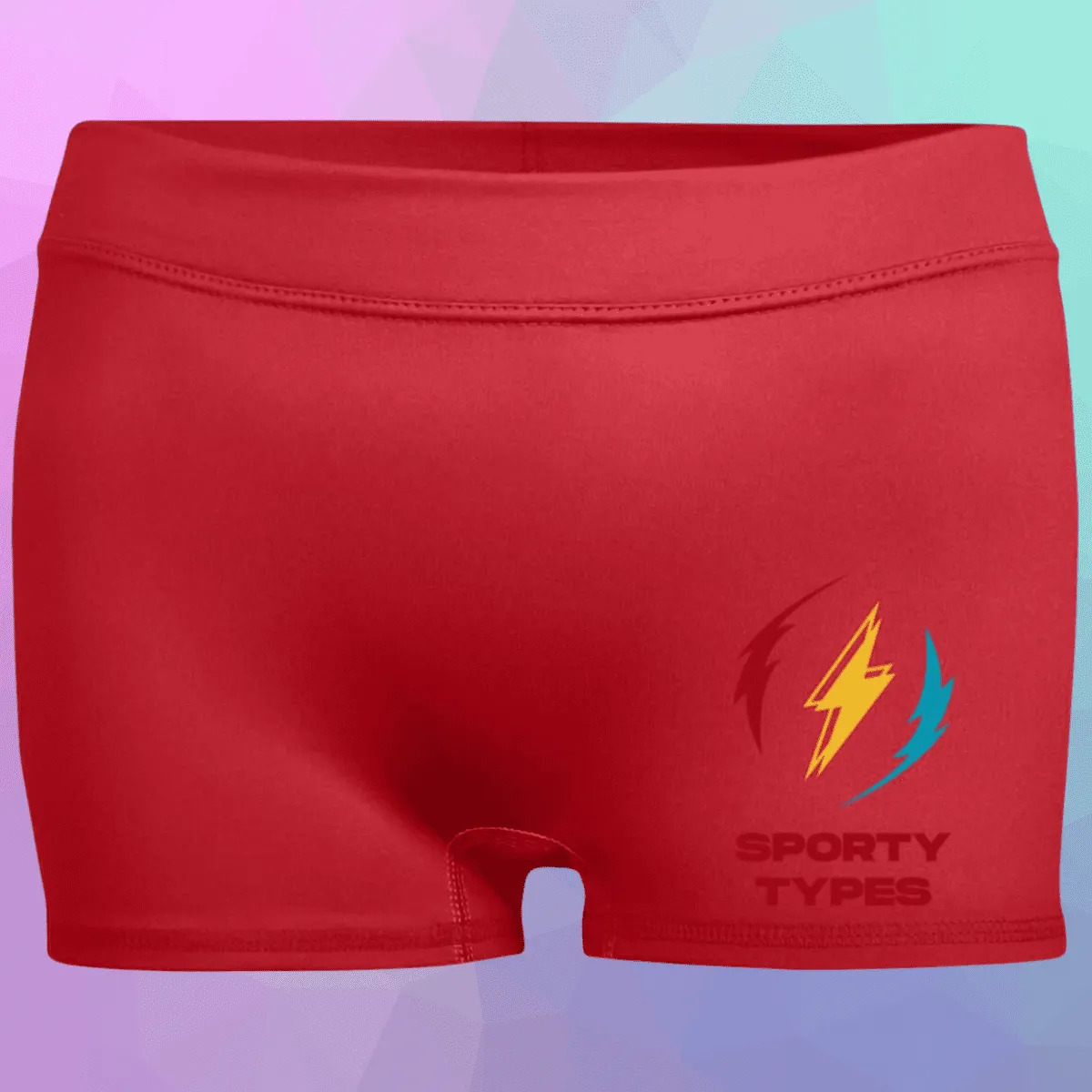 Women's Sporty Types Fitted Moisture-Wicking Shorts