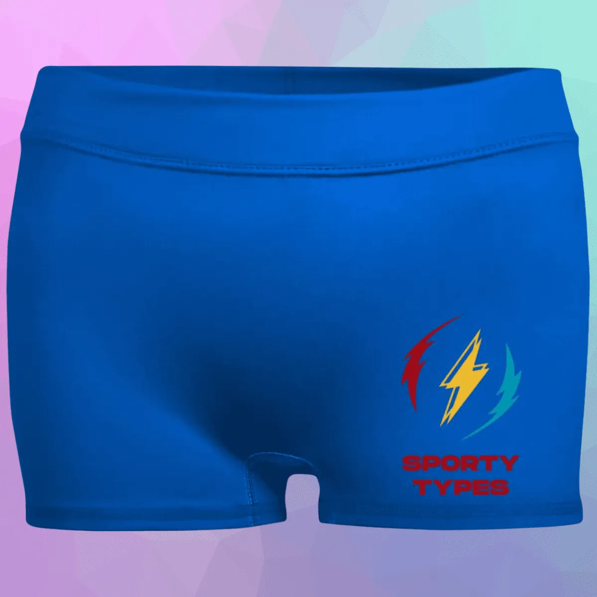 Women's Sporty Types Fitted Moisture-Wicking Shorts