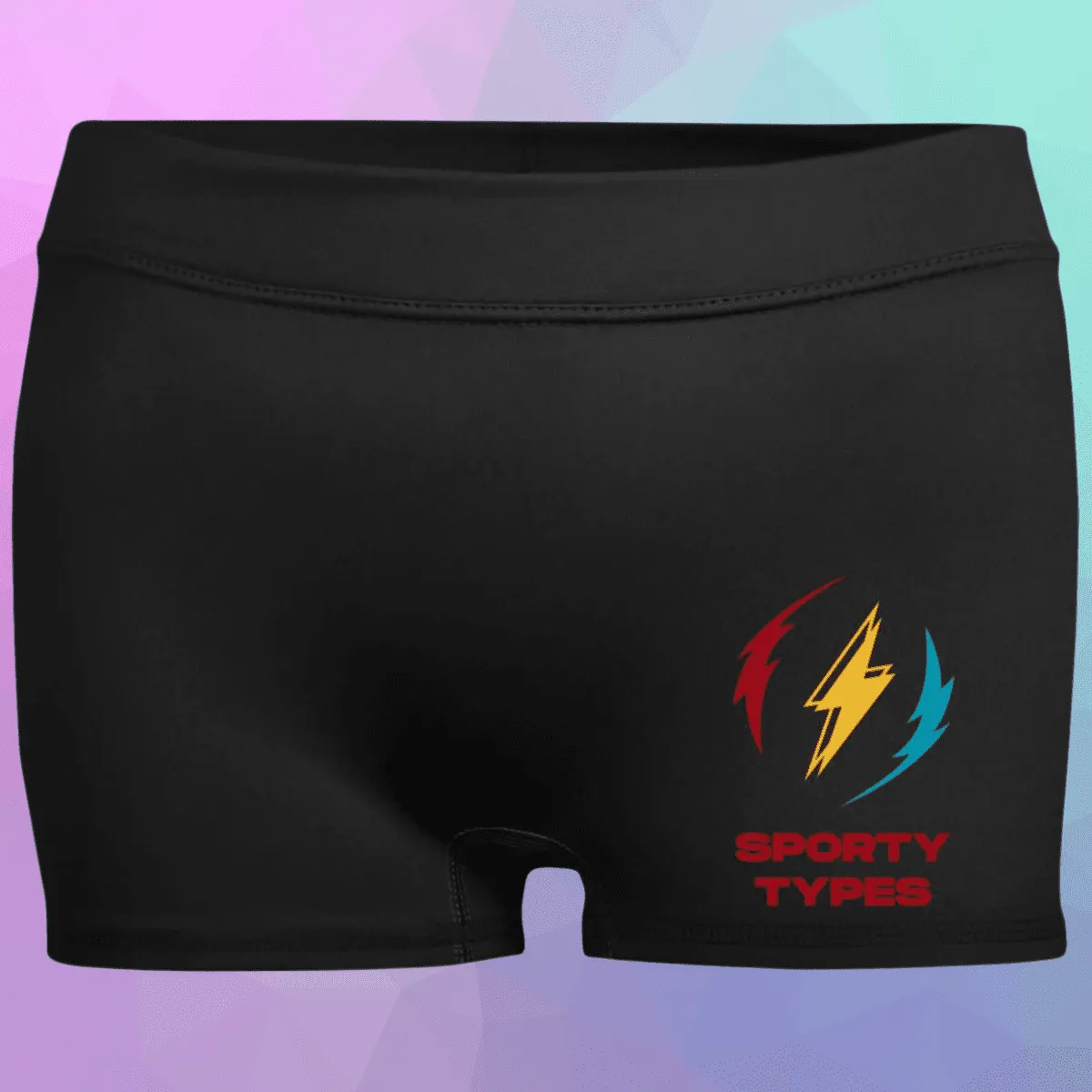 Women's Sporty Types Fitted Moisture-Wicking Shorts