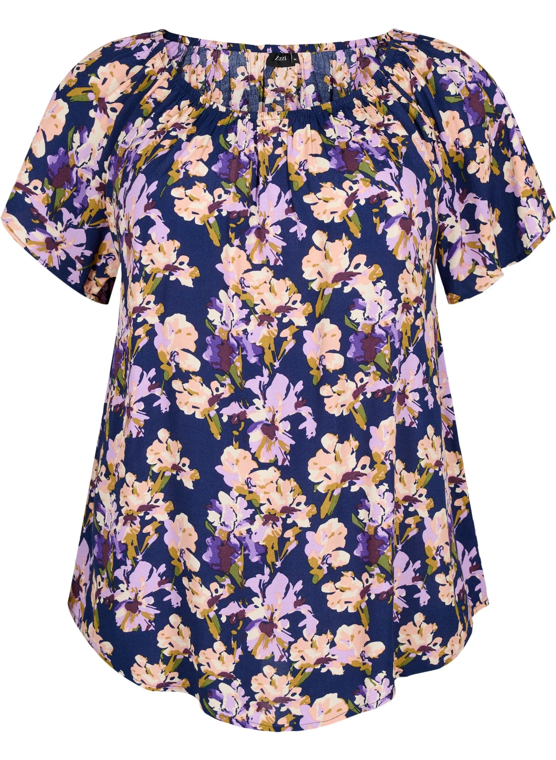 Zizzi Bella Blouse in Floral Print